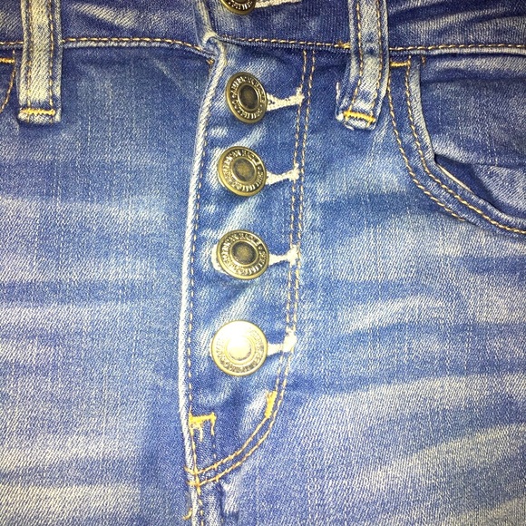 American Eagle Super hi-rise button fly jeggings - Picture 4 of 5